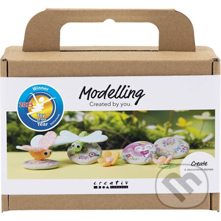 Creative Mini kreativní sada VYTVOŘ VLASTNÍ KAMÍNKY A MALUJ