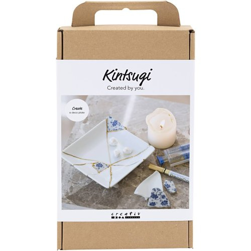 Creative Sada Kintsugi - japonská technika opravy porcelánu a keramiky TALÍŘ