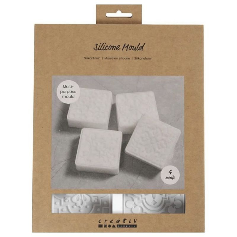 Silikonová forma na odlévání - dlaždice