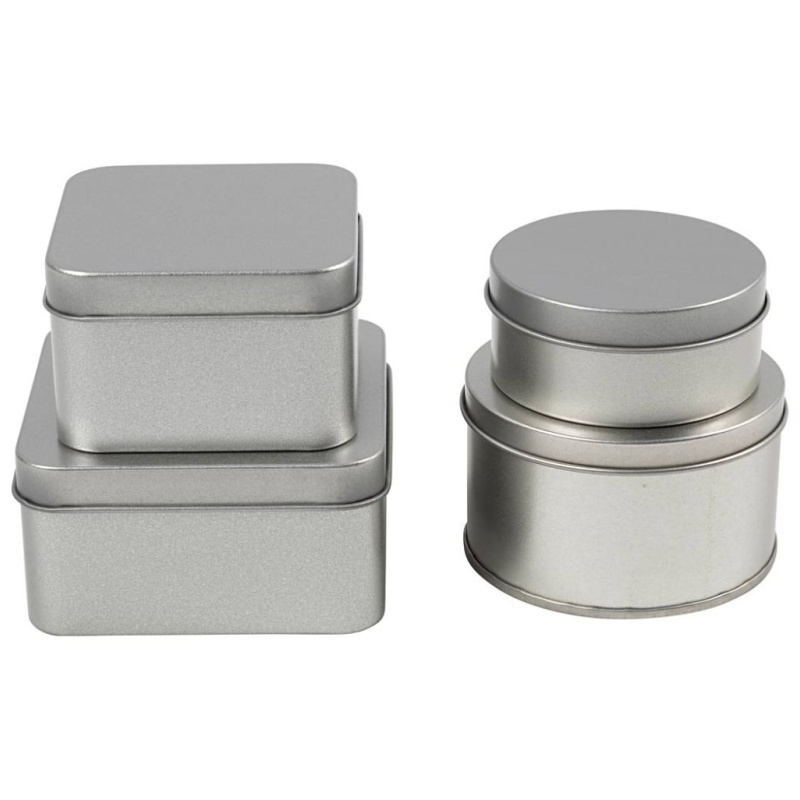 Plechová krabička sada (4ks)