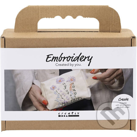 Kreatívna sada Vyšívaná toaletná taška