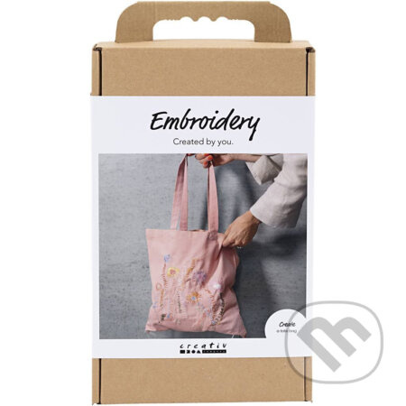 Kreatívna sada Vyšívaná textilná taška