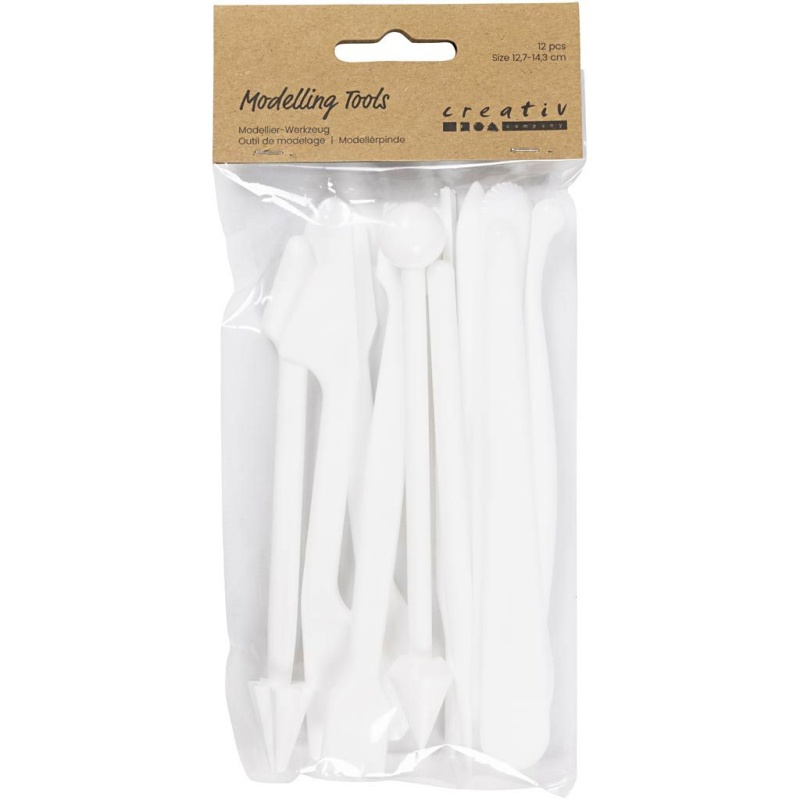 Sada nástrojů na modelování plastová (12ks)