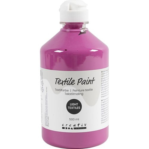 Creative Barva na textil CREATIV 500 ml RŮŽOVÁ