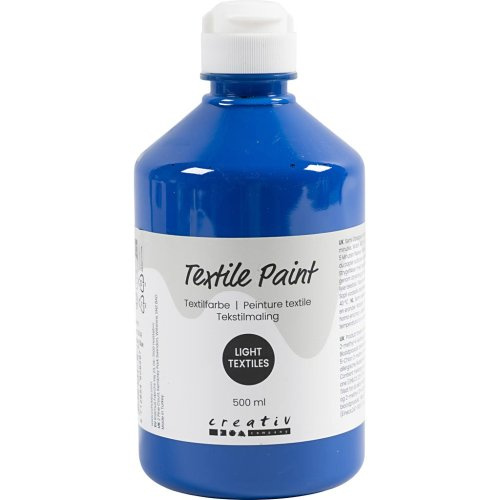 Creative Barva na textil CREATIV 500 ml PRIMÁRNÍ MODRÁ