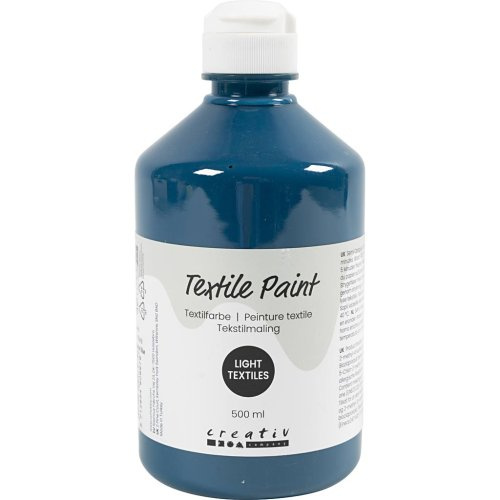Creative Barva na textil CREATIV 500 ml TYRKYSOVÁ MODRÁ