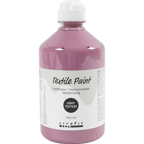 Creative Barva na textil CREATIV 500 ml TMAVÁ RŮŽOVÁ