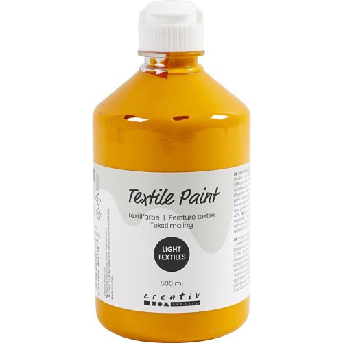Creative Barva na textil CREATIV 500 ml HOŘČICOVÁ