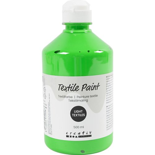Creative Barva na textil CREATIV 500 ml NEONOVÁ ZELENÁ