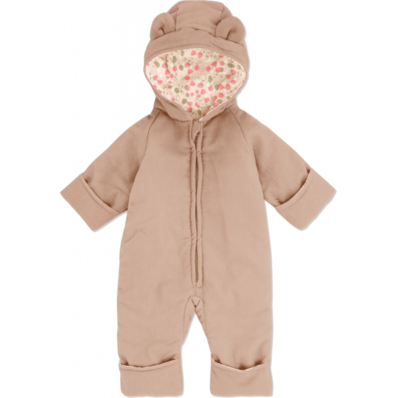 KONGES SLOJD Overálek TEDDY - MAPLE SUGAR Velikost: 2y