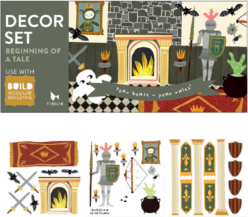 FABELAB Sada doplňků Můj hrad
