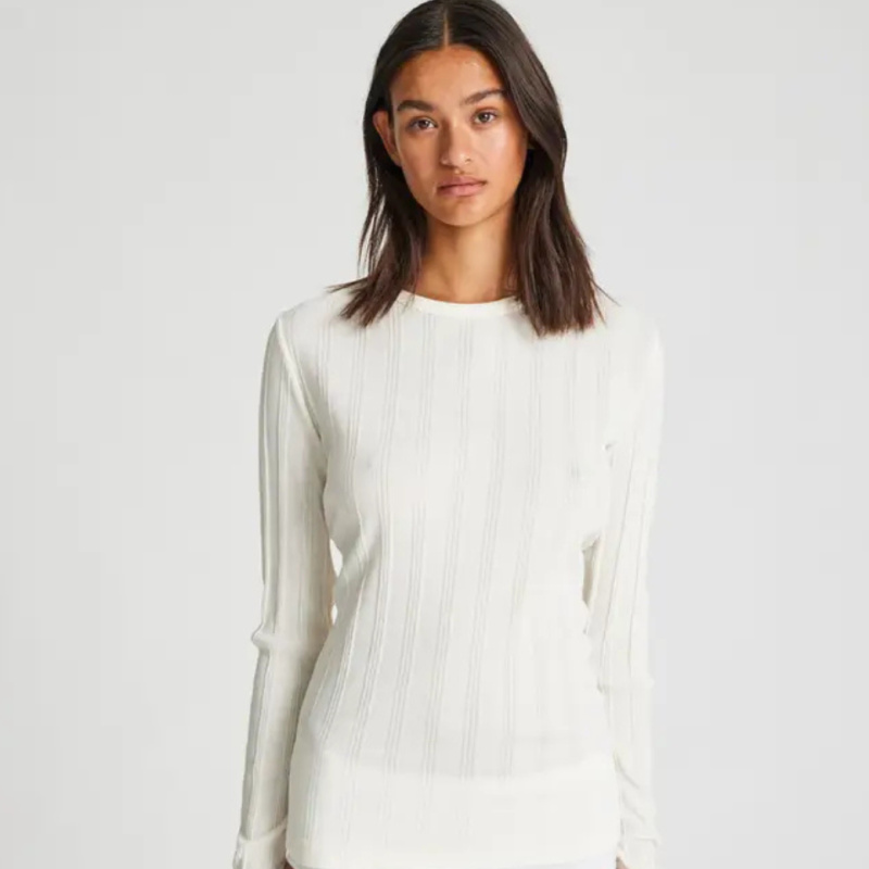 GAI+LISVA Dámský top Thyra - Off White Velikost: S