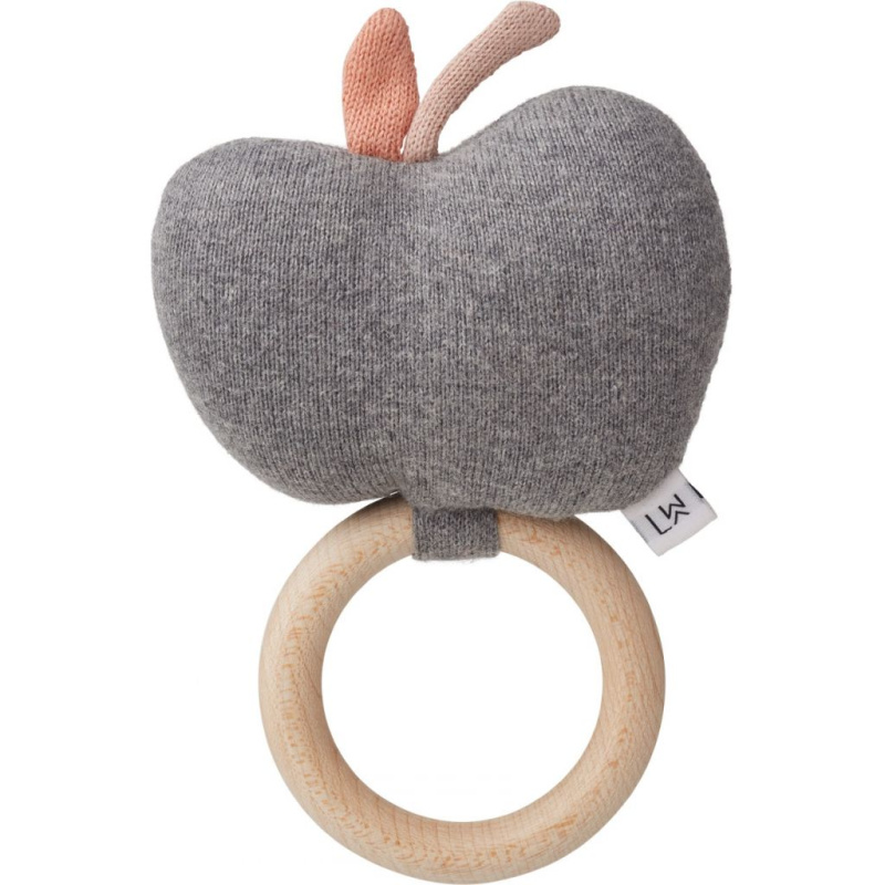 LIEWOOD chrastítko Aria - Apple grey melange