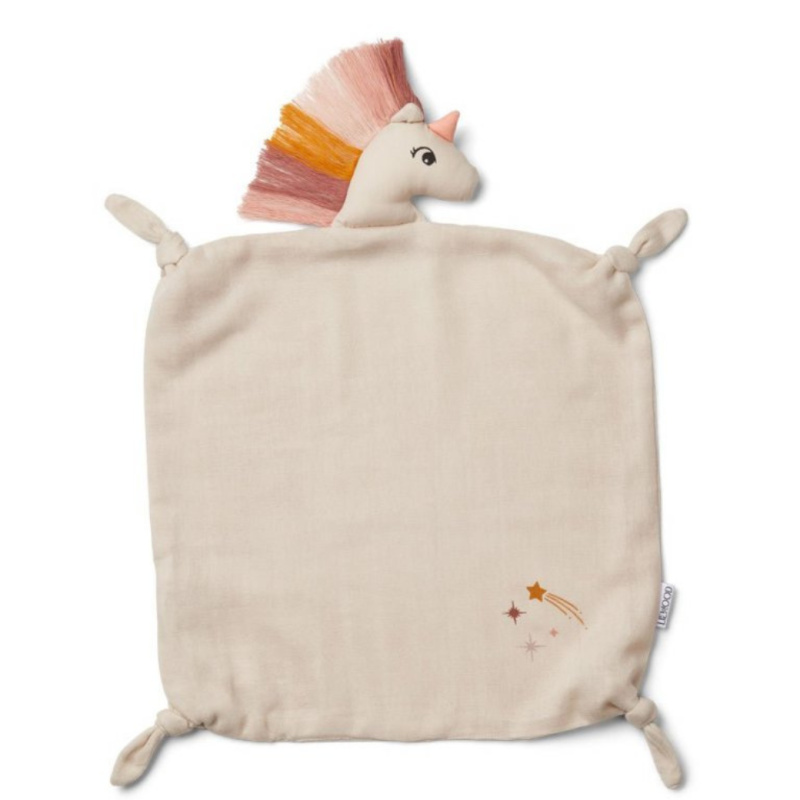 LIEWOOD Mazlíci ubrousky Agnete - Unicorn sandy