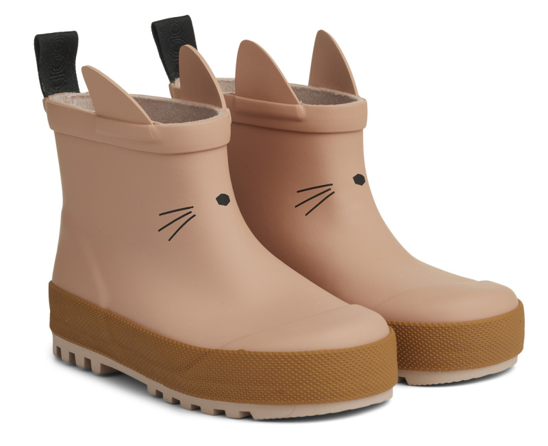 LIEWOOD Holínky Cat - dark rose Velikost: 27