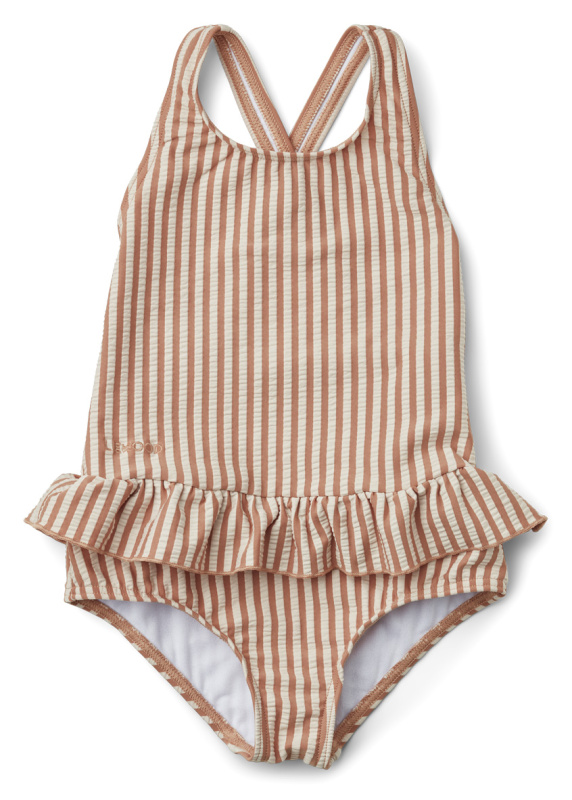 LIEWOOD Amara plavky - Stripe/Tuscany rose Velikost: 1,5-2y