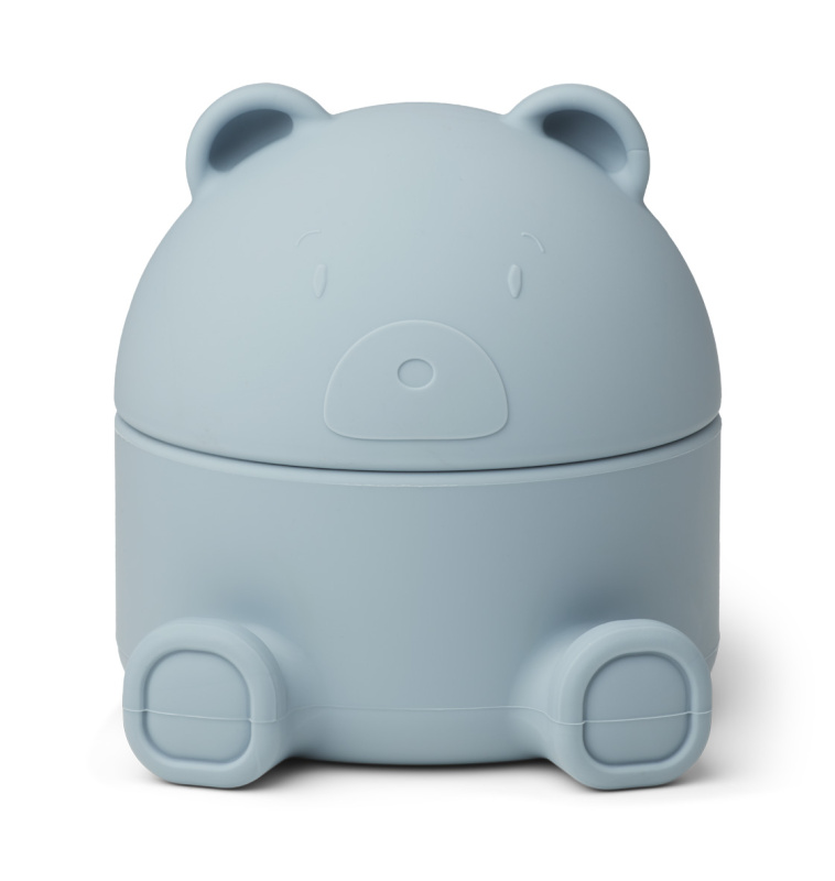 LIEWOOD Krabička na poklady Mr bear - sea blue
