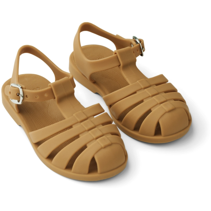 LIEWOOD Plážové sandály Bre - Golden caramel Velikost: 28