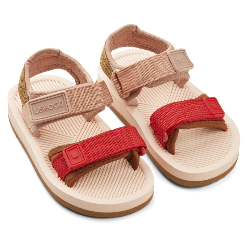 LIEWOOD Sandály Monty - Apple red/multi mix Velikost: 20