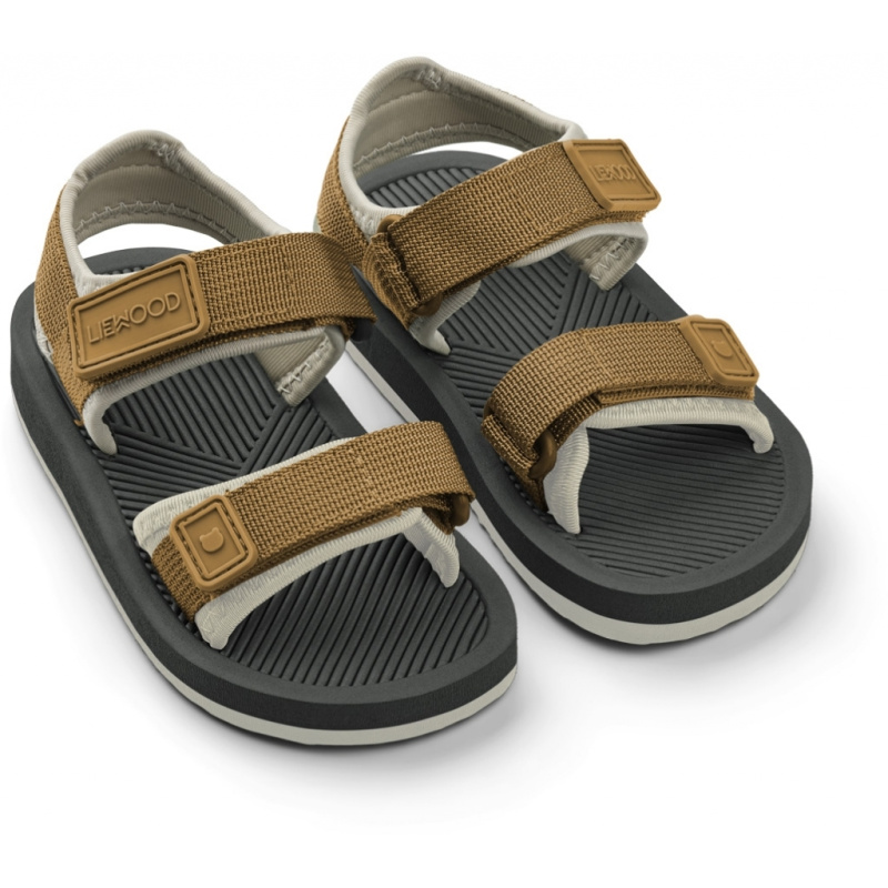 LIEWOOD Sandály Monty - Golden caramel/multi mix Velikost: 22