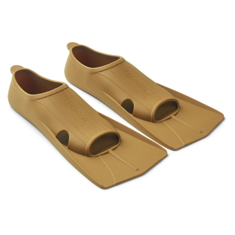 LIEWOOD Ploutvičky Gustav - Golden caramel Velikost: 30-32