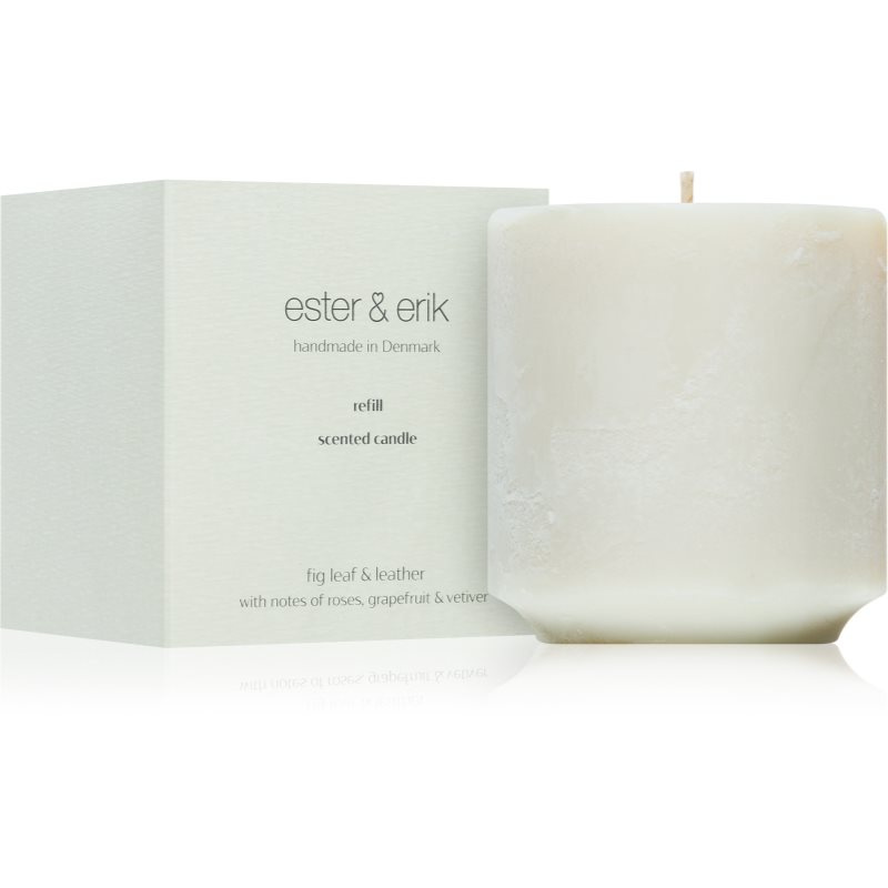 ester & erik fig leaf & leather vonná svíčka náhradní náplň 220 g