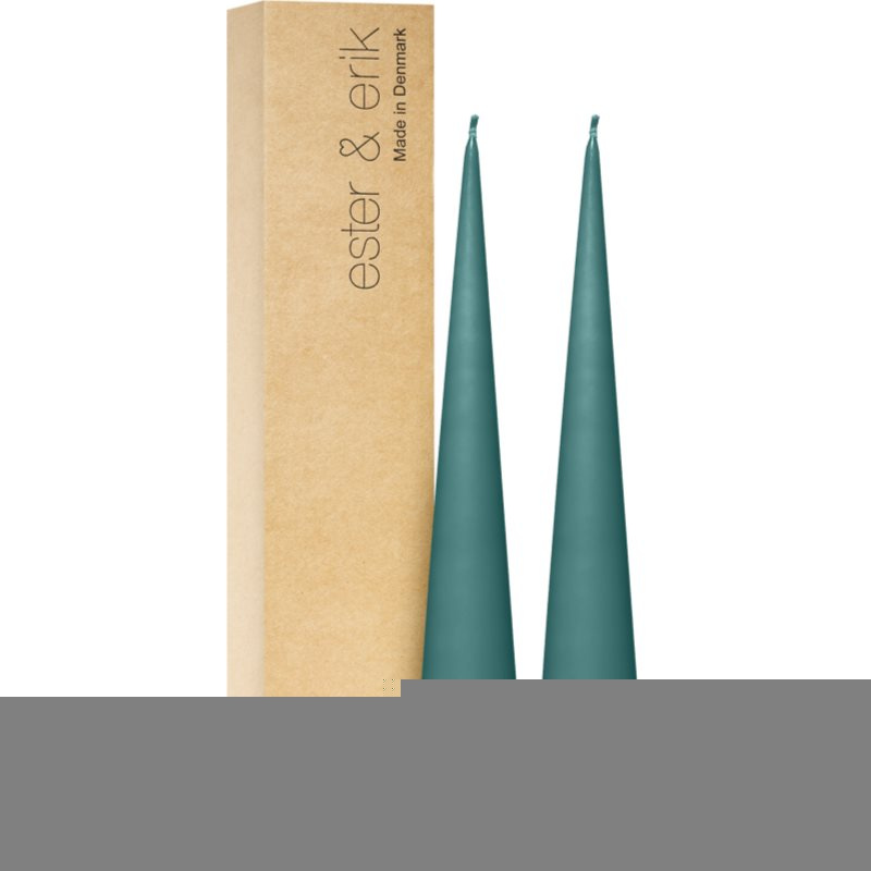 ester & erik cone candles agave (no. 02) dekorativní svíčka 2x25 cm