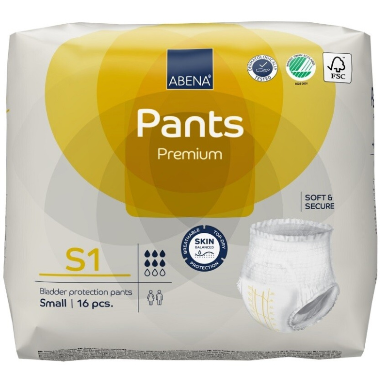 Abena Pants Premium S1 inkontinenční kalhotky 16 ks