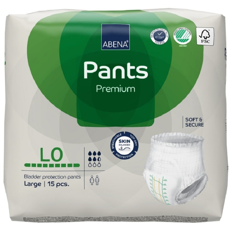 Abena Pants Premium L0 inkontinenční kalhotky 15 ks