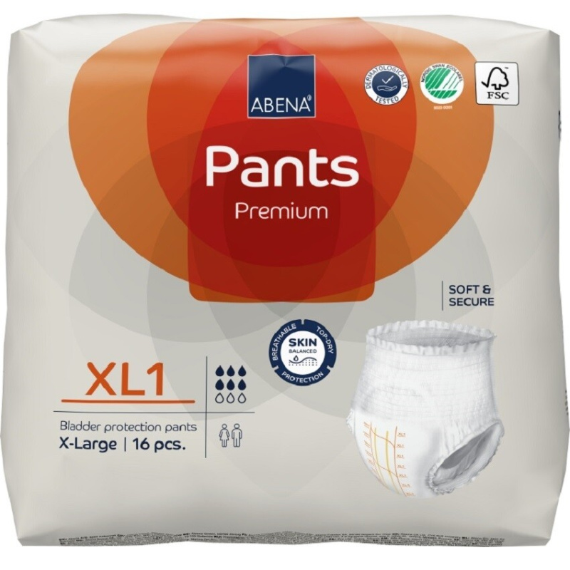 ABENA Pants premium XL1 inkontinenční kalhotky 16ks
