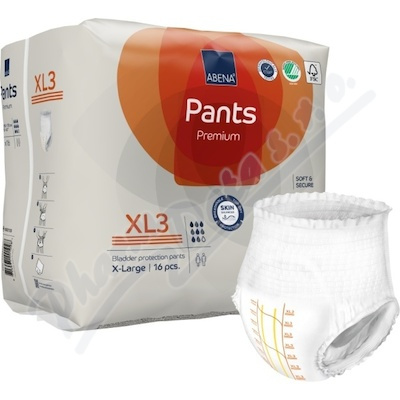 ABENA Pants premium XL3 inkontinenční kalhotky 16ks