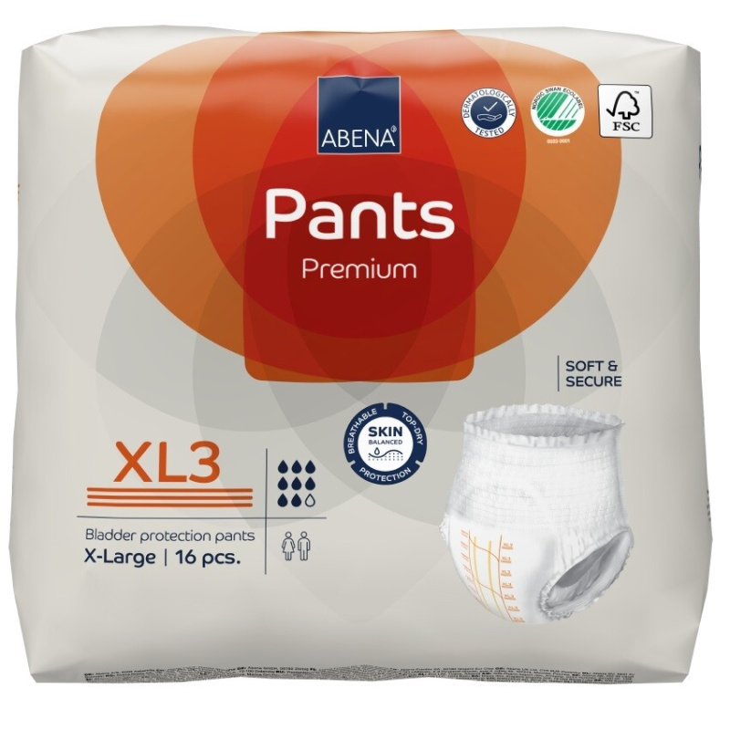 ABENA Pants premium XL3 inkontinenční kalhotky 16ks