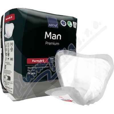 ABENA Man premium formula 0 inkontineční vložky 15 kusů