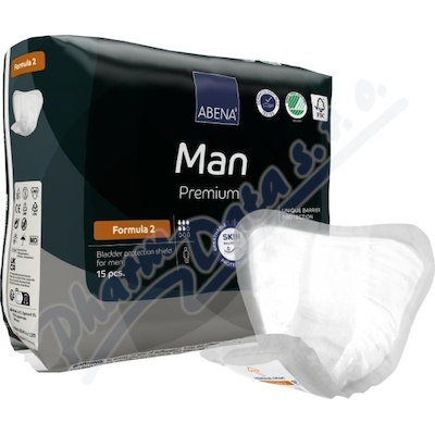 ABENA Man premium formula 2 inkontineční vložky 15 kusů