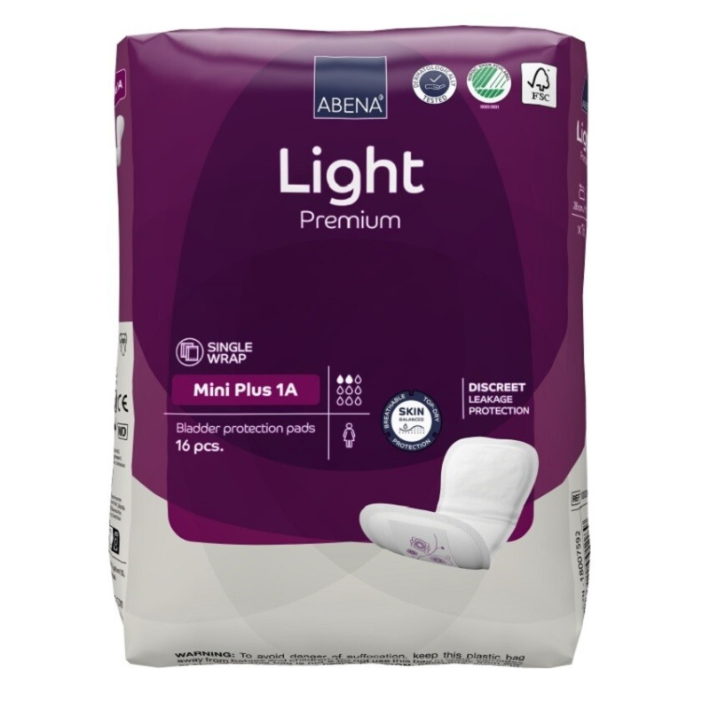 ABENA Light mini plus 1A inkontineční vložky 16ks