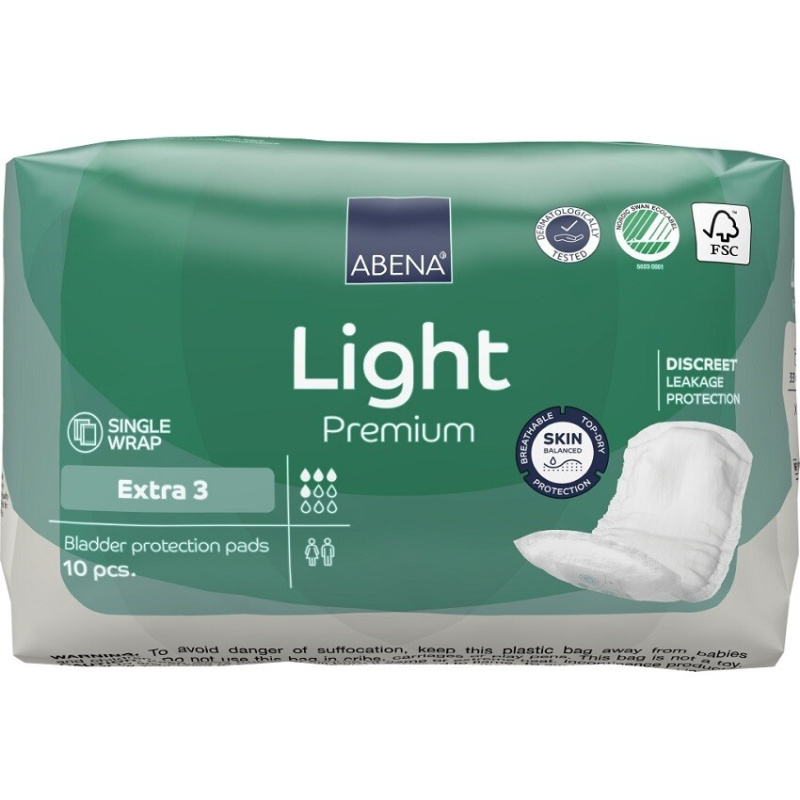 Abena Light Extra 3 inkontinenční vložky 10 ks