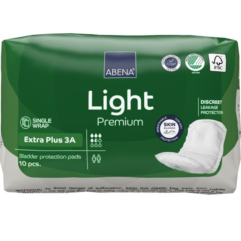 Abena Light Extra Plus 3A inkontinenční vložky 10 ks