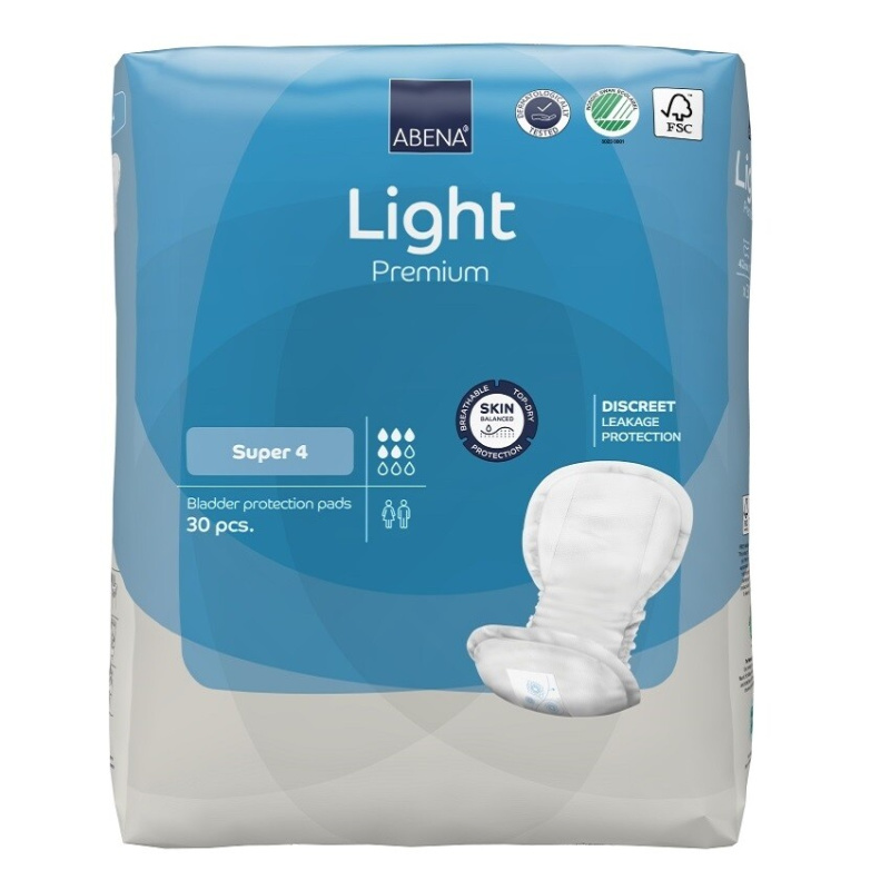 Abena Light Super 4 inkontinenční vložky 30 ks