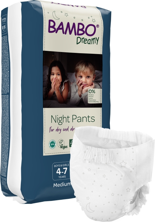 Bambo Dreamy Nigh.Pants 4-7let Unisex 15-35kg 10ks