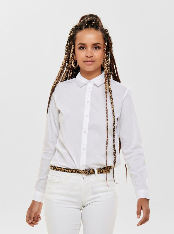 Bílá košile Jacqueline de Yong Mio