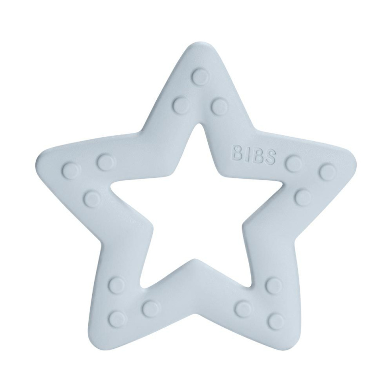 BIBS Baby Bitie Star kousátko Baby Blue 1 ks