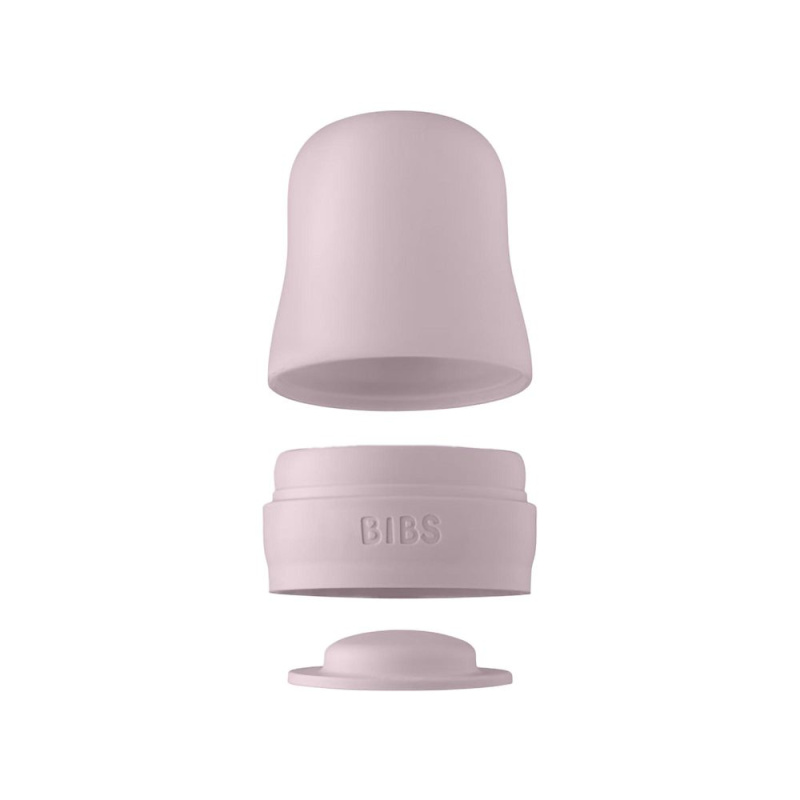 BIBS Baby Glass Bottle Cap šroubovací uzávěr na láhev Dusky Lilac 1 ks