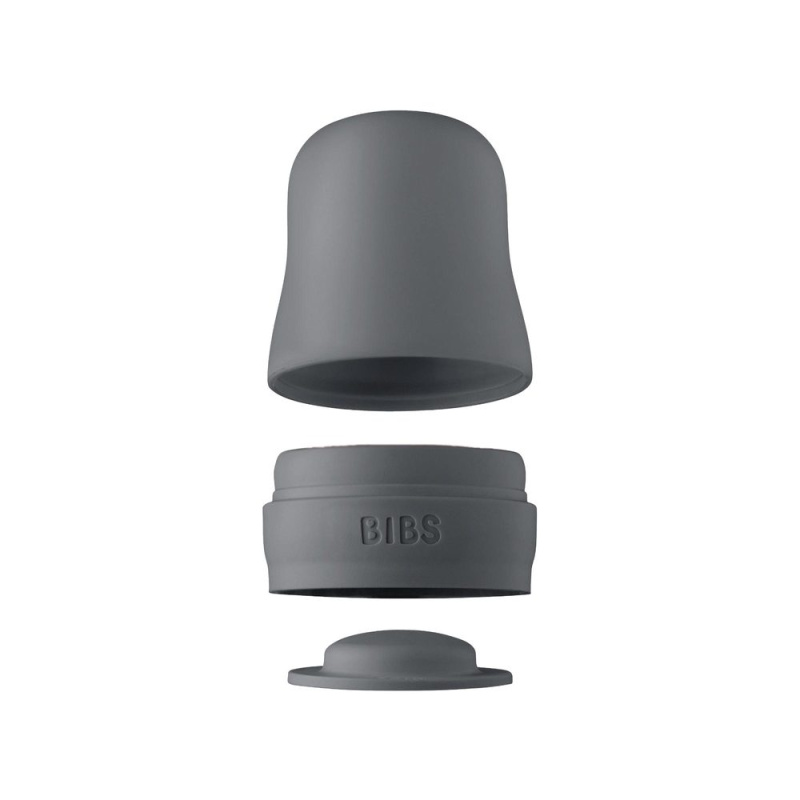 BIBS Baby Glass Bottle Cap šroubovací uzávěr na láhev Iron 1 ks