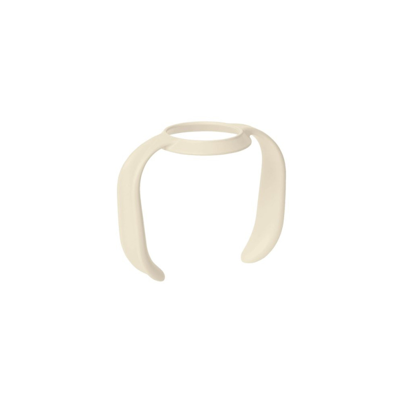 BIBS Baby Glass Bottle Handle ouška na láhev Ivory 1 ks