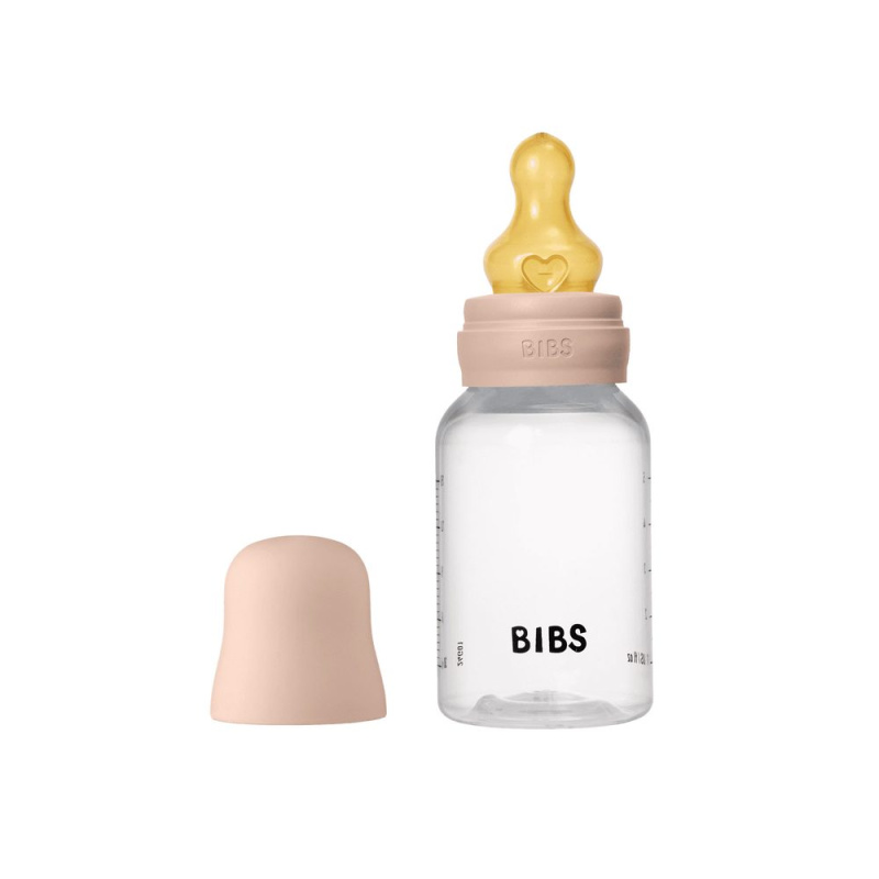 BIBS Anti-Colic Baby Bottle Latex antikoliková lahev Blush 150 ml