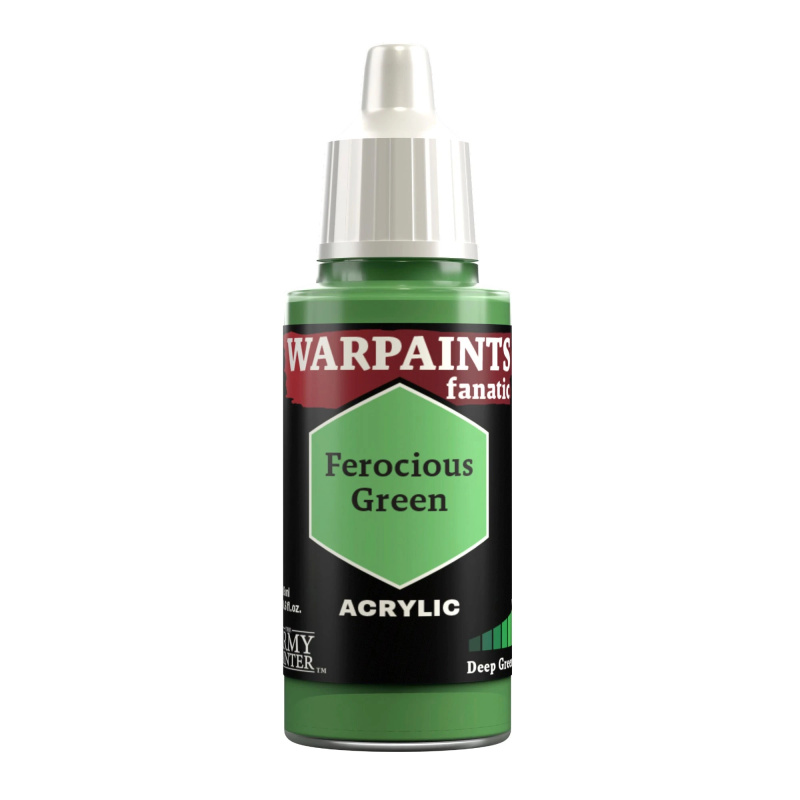 Army Painter: Warpaints Fanatic - Ferocious Green