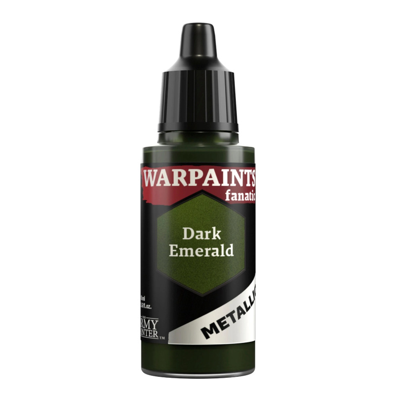 Army Painter: Fanatic Metallic - Dark Emerald