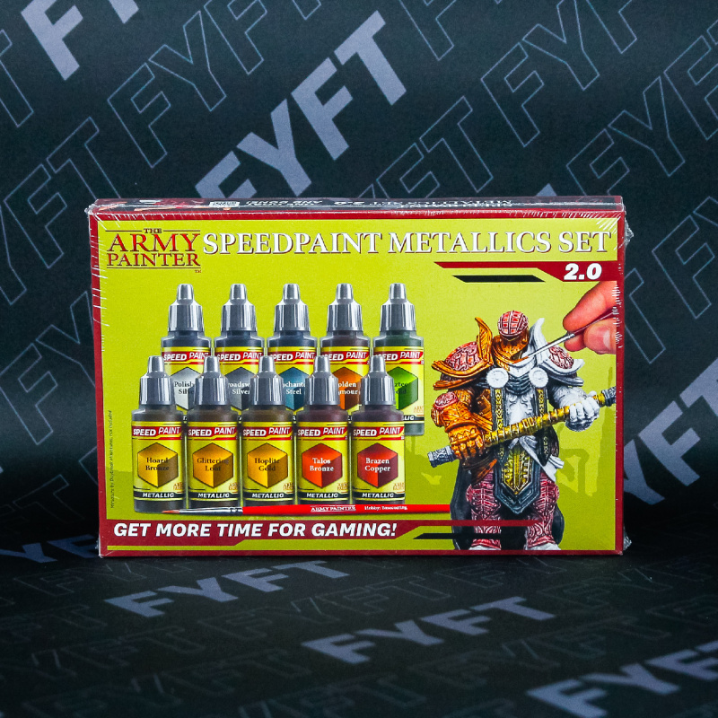 Army Painter: Speedpaint Metallics Set 2.0