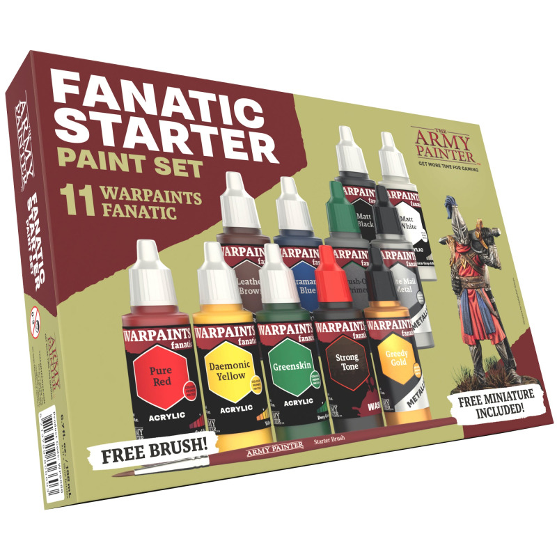Army Painter Warpaints Fanatic: Starter Set (The Army Painter)