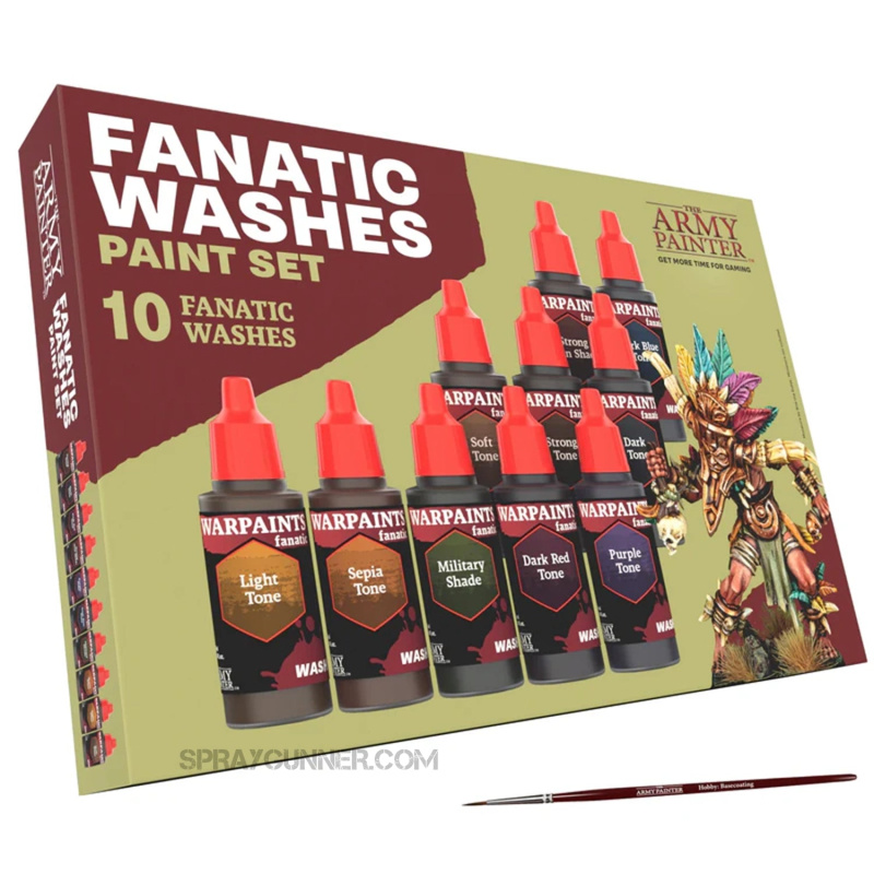 Army Painter: Warpaints Fanatic - Washes Paint Set